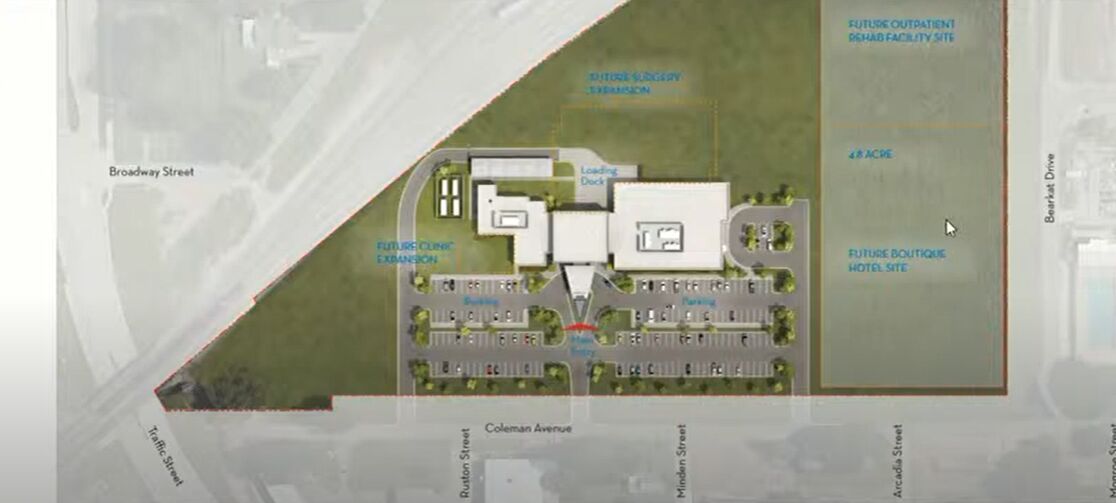 Spine Center of Excellence property layout